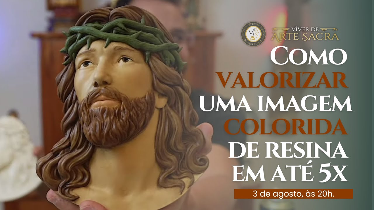 Como valorizar uma imagem colorida de resina - Com Pedro Freitas