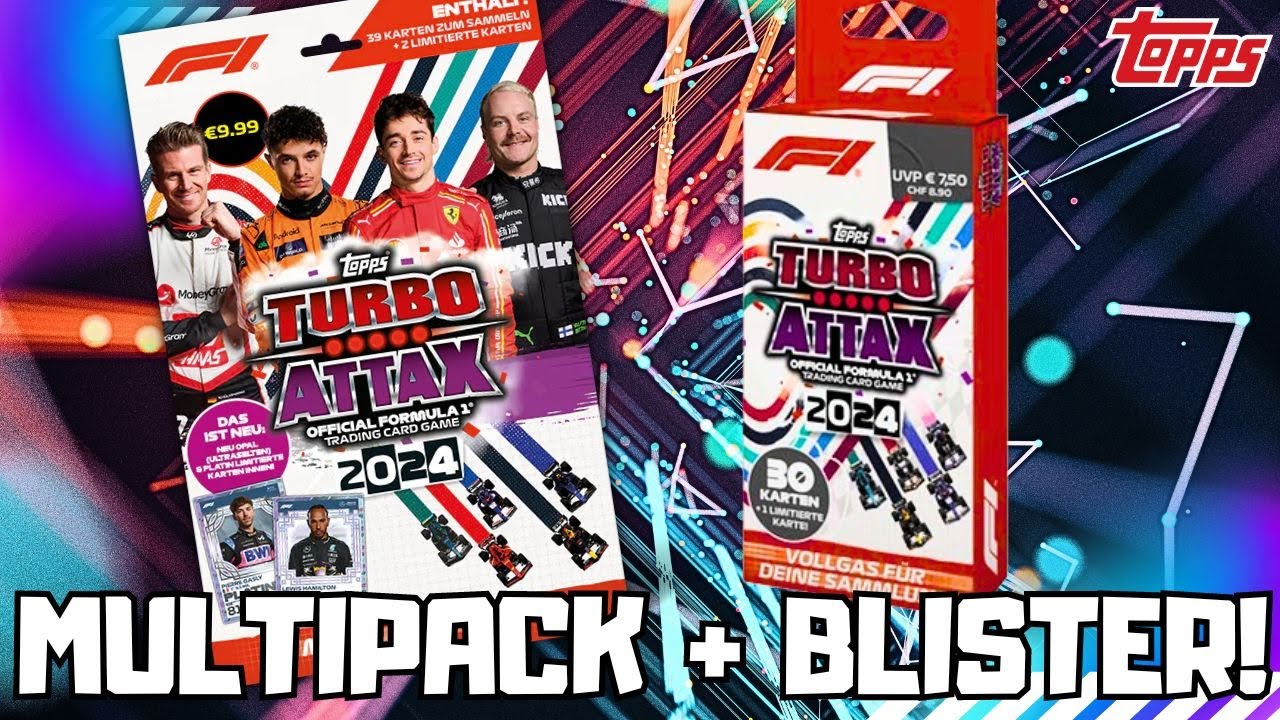 TOPPS F1 TURBO ATTAX 2024 😱🔥 MULTIPACK + BLISTER !!