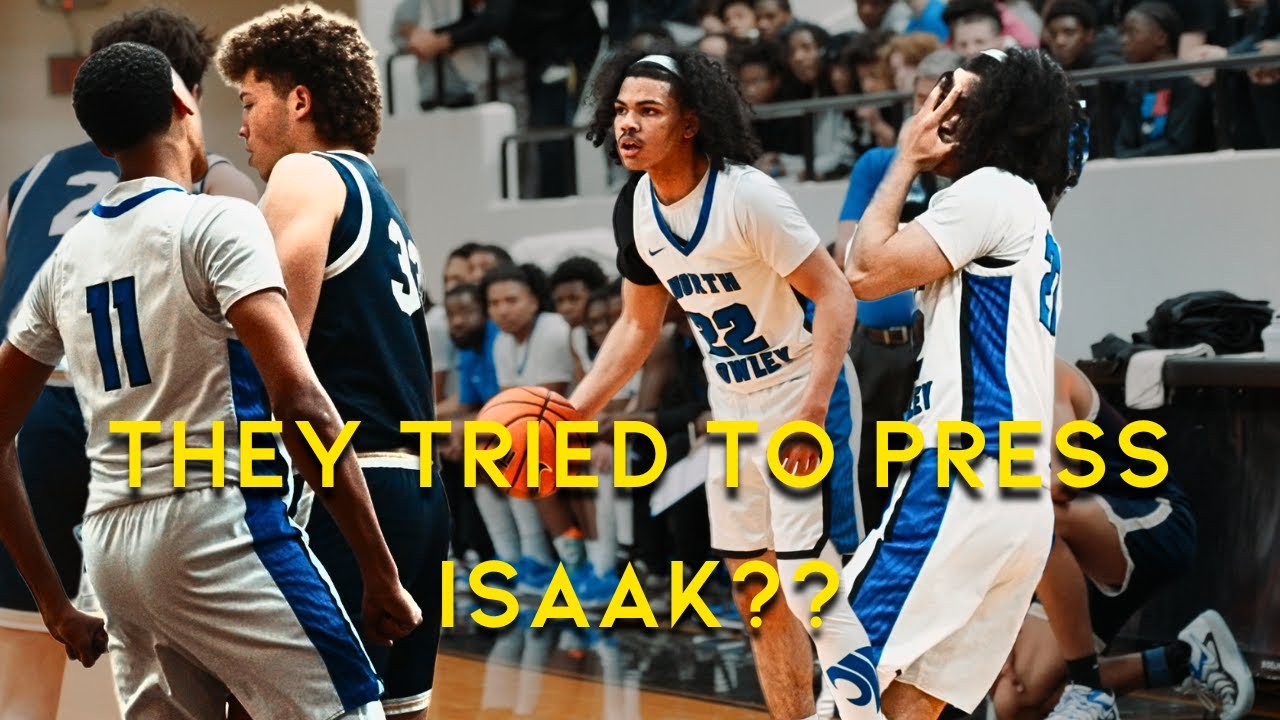 ISAAK HAYES GOES ODE IN TEXAS PLAYOFFS. | North Crowley vs Keller