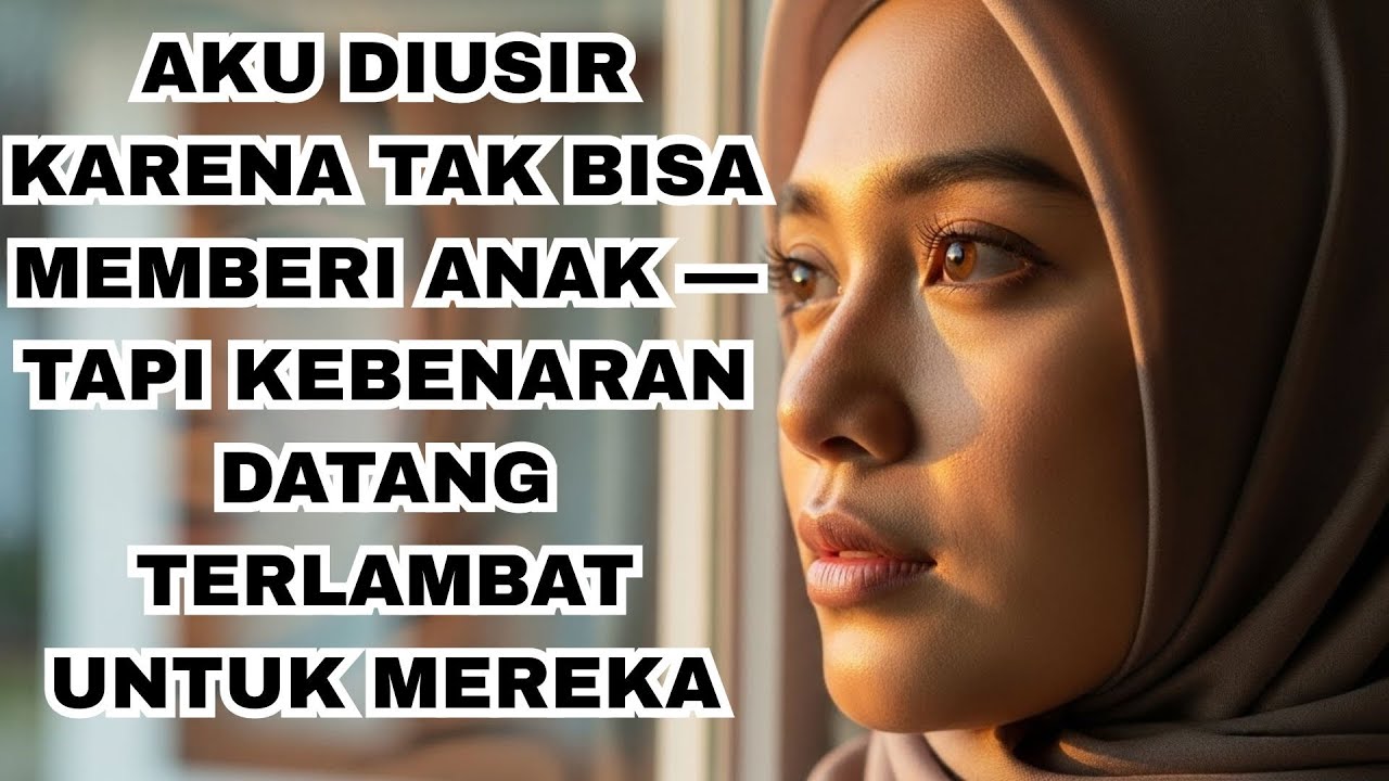 AKU DIUSIR KARENA TAK BISA MEMBERI ANAK — TAPI KEBENARAN DATANG TERLAMBAT UNTUK MEREKA