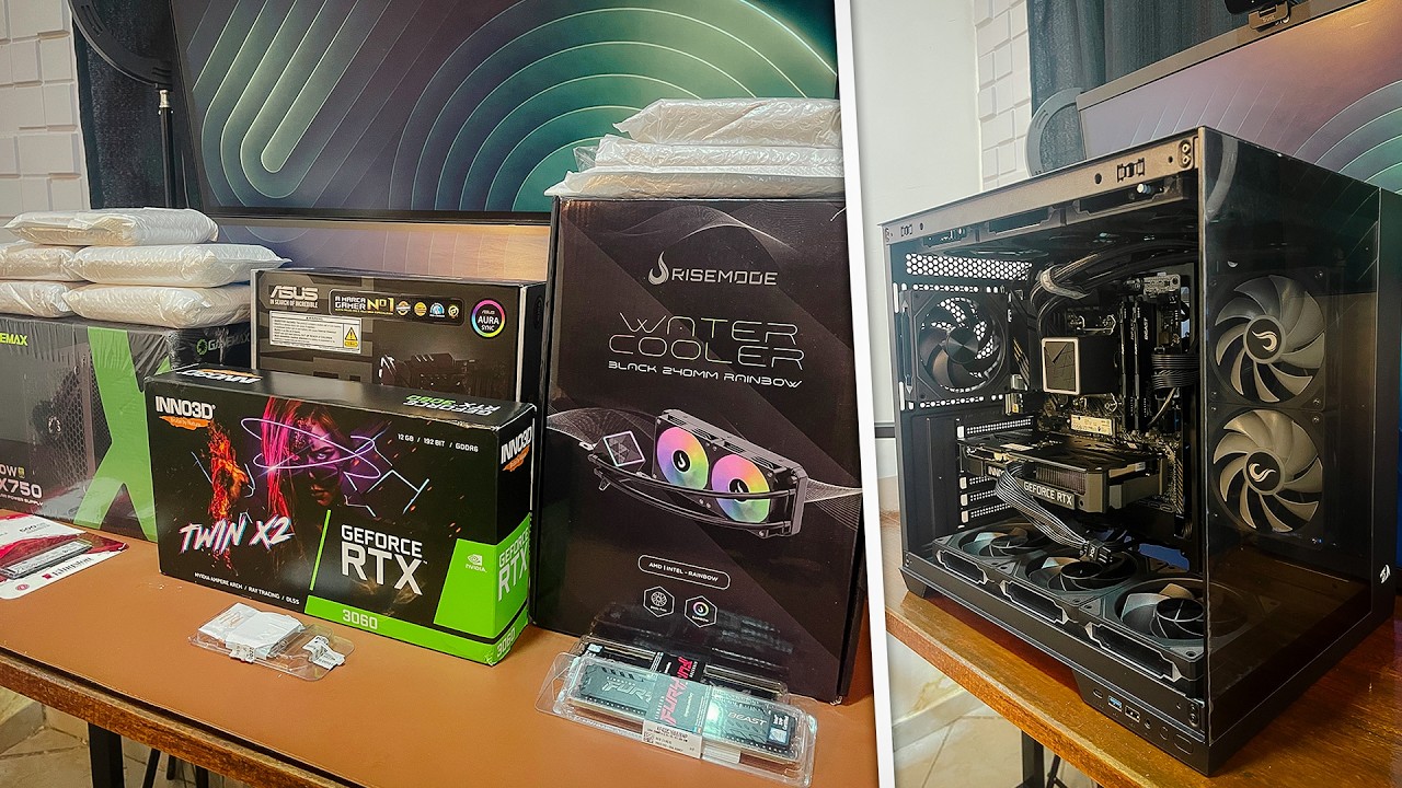 Montei um pc FULL BLACK