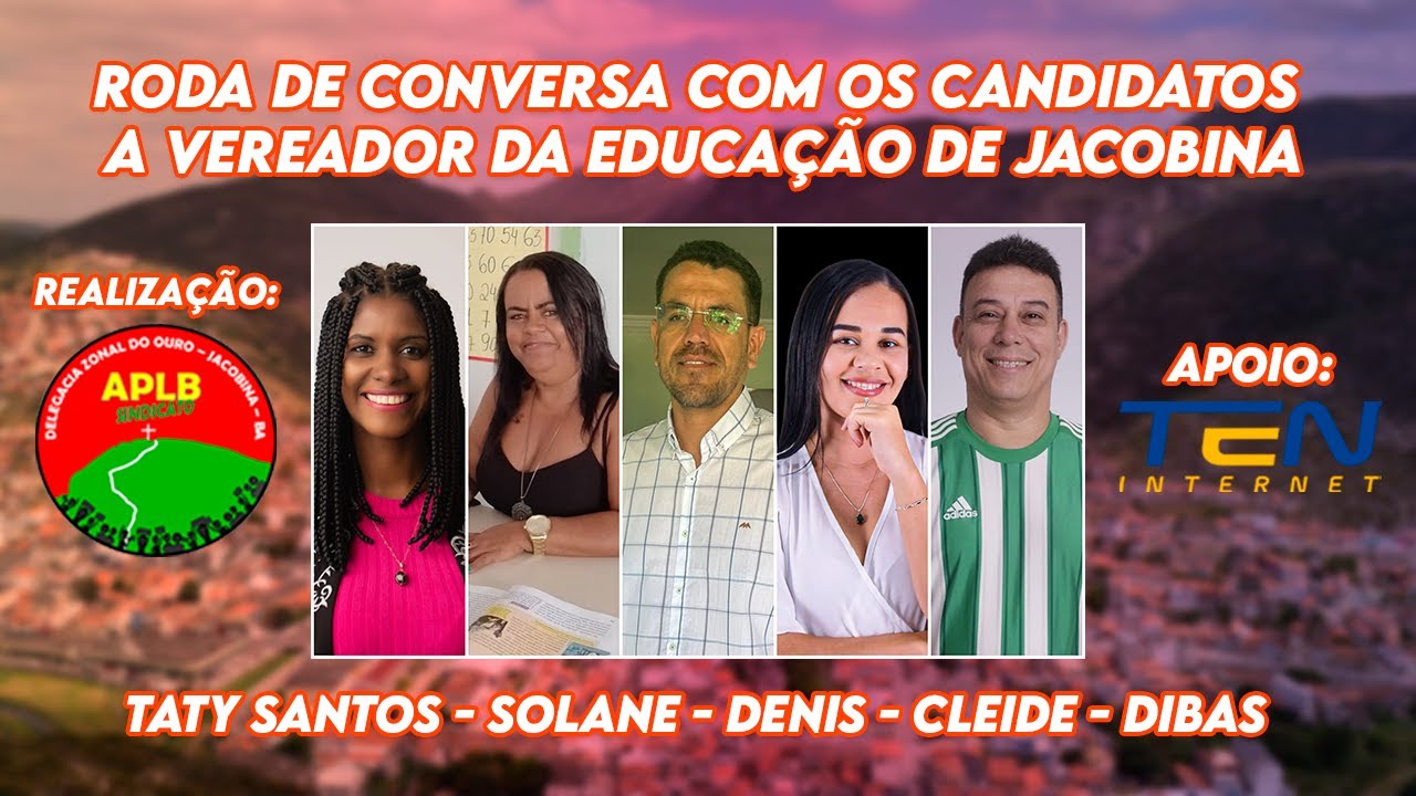 APLB Jacobina realiza roda de conversa com os candidatos a vereadores da educação