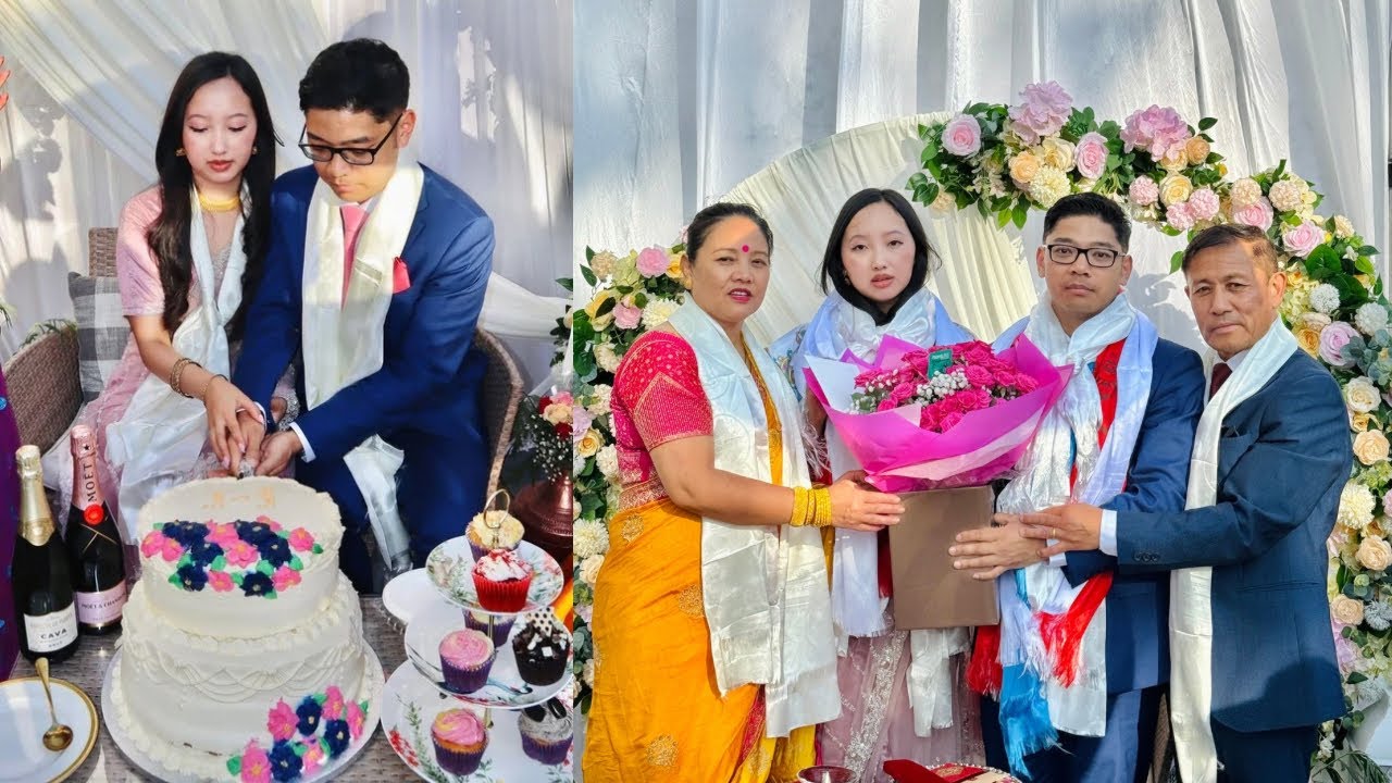 #Suraj (Samir) & Suchita engagement day /Engagementvlog /Khusiko pal /Uklife /Ismi Grg