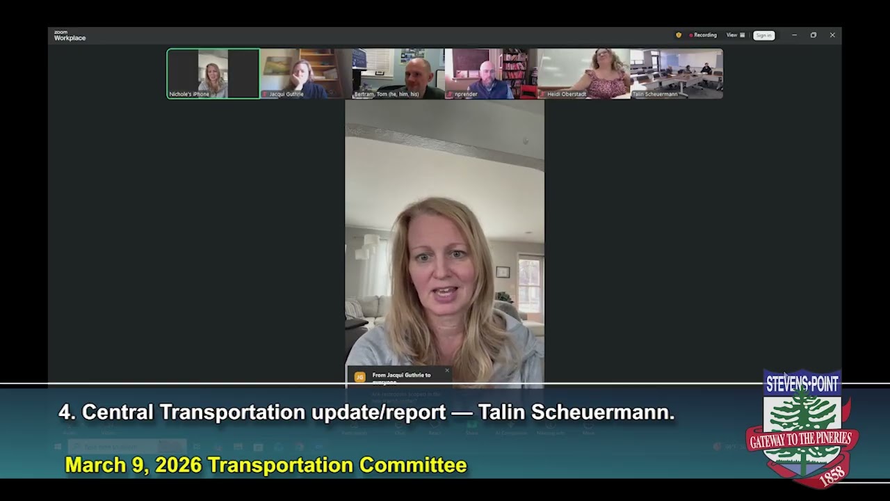 Transportation Commission Meeting - March 9, 2026