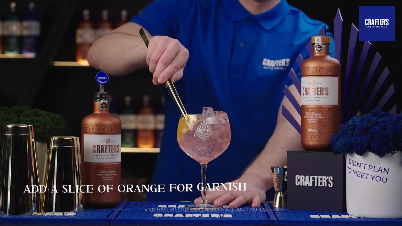 Crafter's Aromatic Flower Signature Cocktail