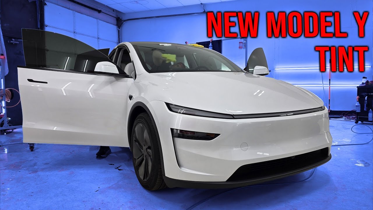 2026 Tesla Model Y Tint. Beat the Heat with Ceramic Tint!