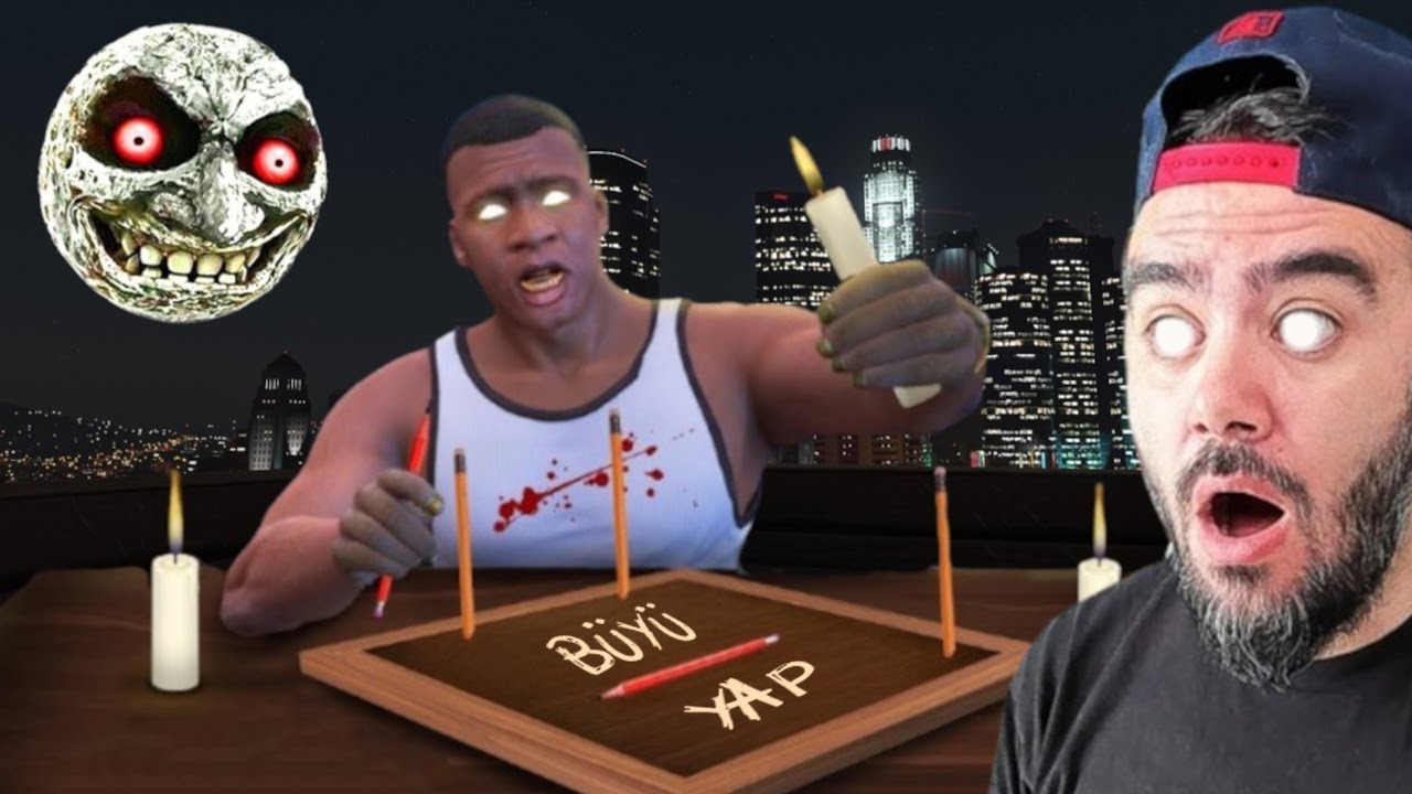 FRANKLIN GECE LUNAR AY BÜYÜSÜ YAPTI - GTA 5 MODS