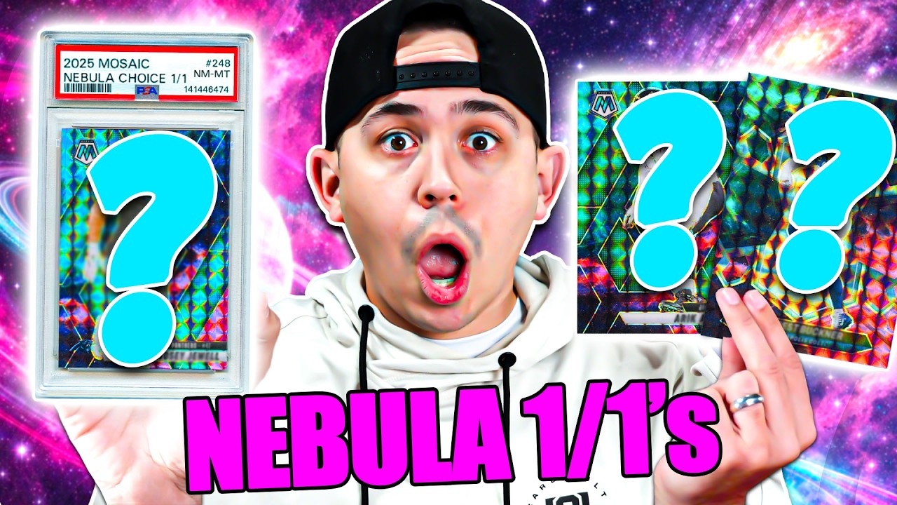 Я купил ТРИ уникальные спортивные карточки NEBULA (1/1)! 🪐 (+ЕЩЕ!)