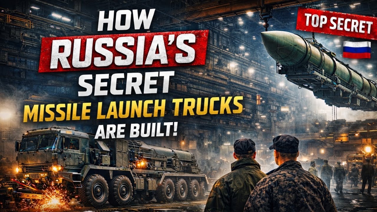 This Is How Russia&rsquo;s Missile Launch Trucks Are Made | Inside the Secret Military Factory