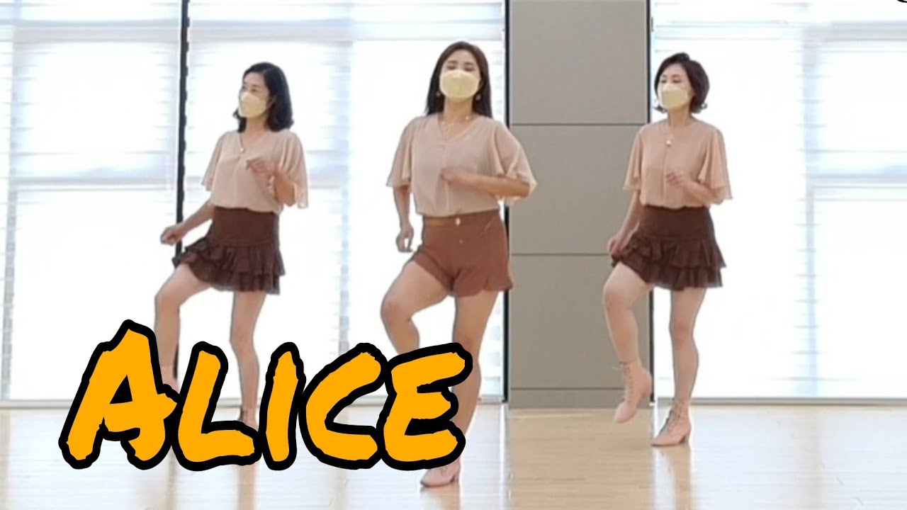Alice Line Dance|iving Next Door to Alice|Smokie|Oldpopsong|라인댄스