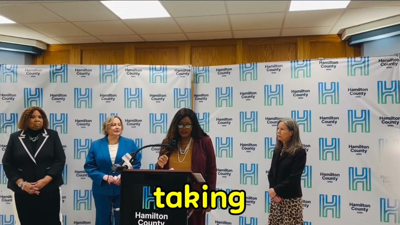 Hamilton County Commission Vice President Alicia Reece at press conference on Insulin Prices 