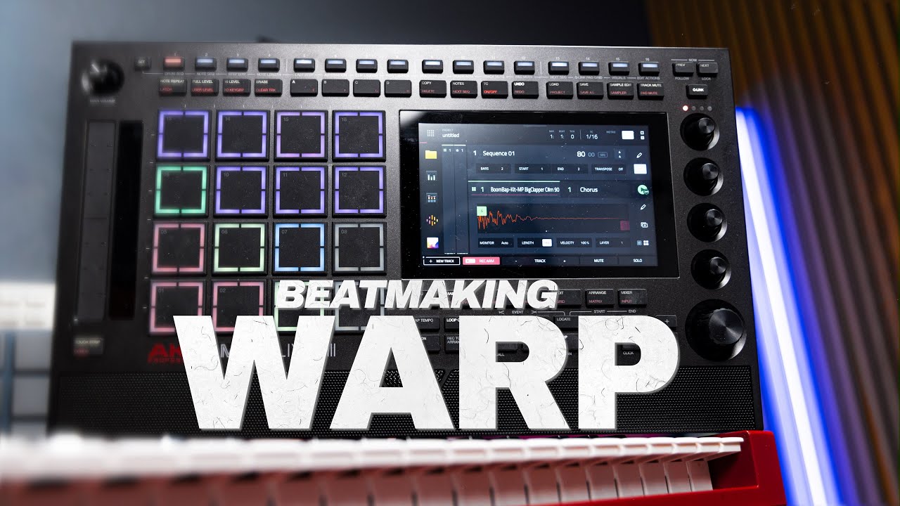 Got the MPC Live 3 BACK and beatmking with some warping