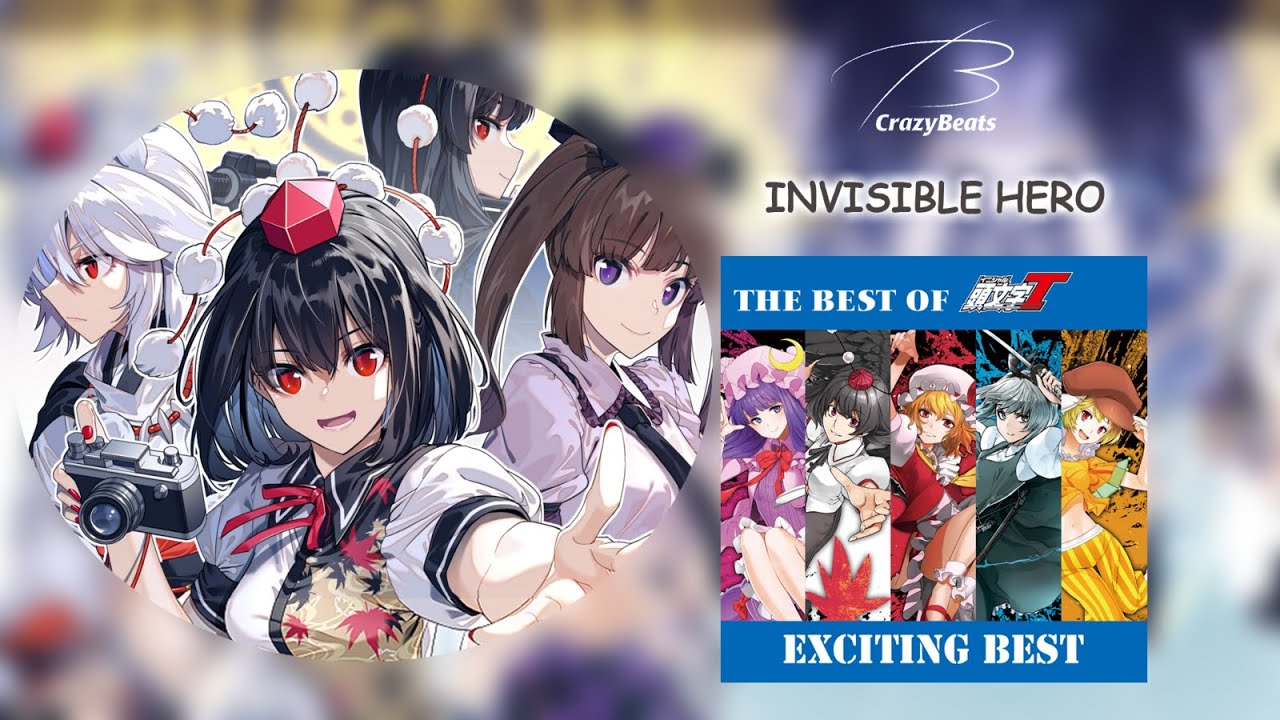 【Touhou Vocal / Eurobeat ROMAJI SUBS】ᴴᴰ  INVISIBLE HERO (Alternate Vocal)『Crazy Beats』