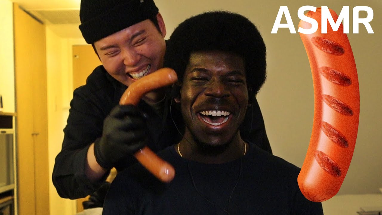 소세지ASMR │Sausage│Karim 더미헤드│The Dark side of ASMR