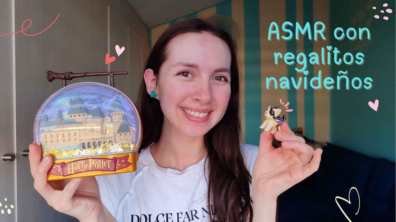 ASMR mostrando mis regalos de navidad 🥰