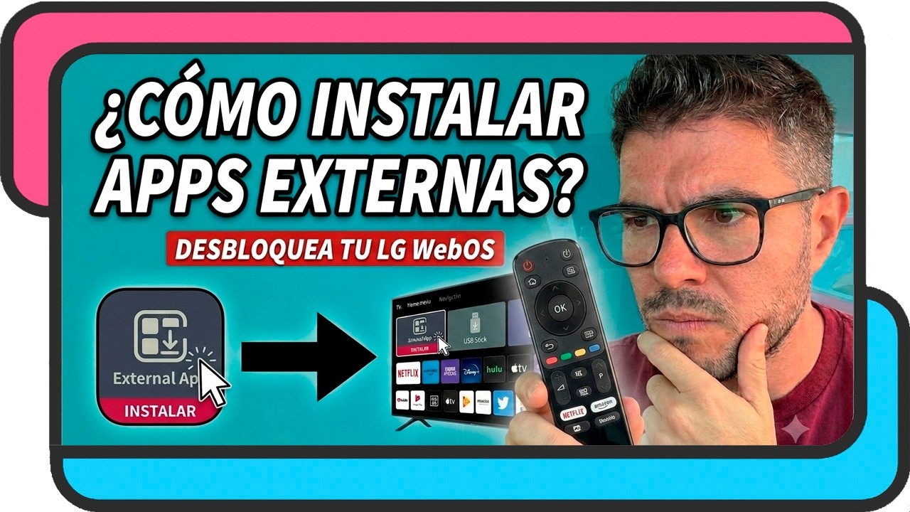 Como instalar aplicaciones externas en un Smart TV LG WebOS