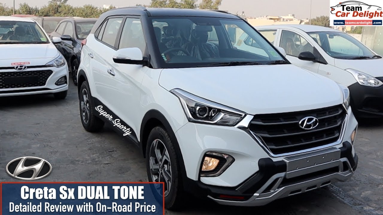 Hyundai Creta Sx Dual Tone 2018 Detailed Review with On Road Price | Creta Dual Tone