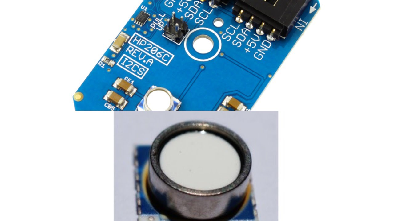 Arduino Nano HP206C Barometer & Altimeter Sensor Tutorial