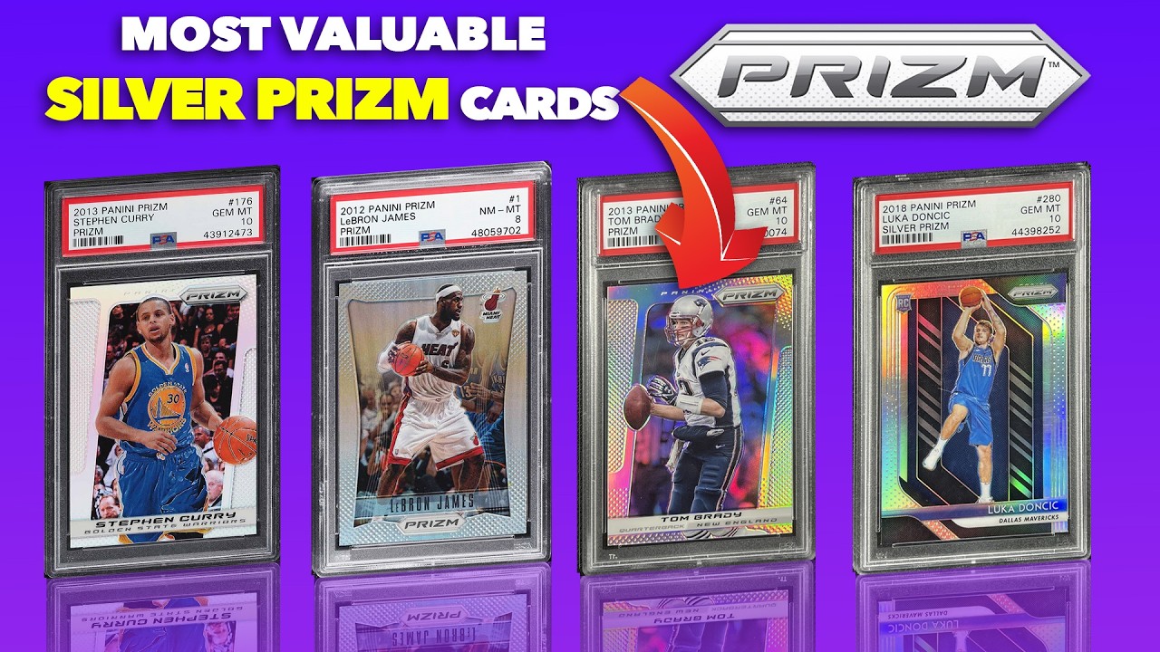 30 самых продаваемых спортивных карточек Panini Prizm Silver Prizm #sportscards
