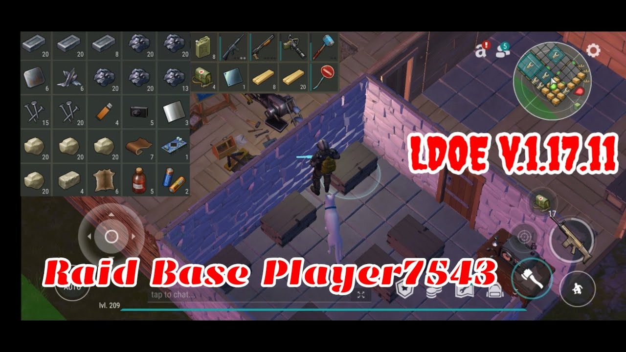 LDOE Raid Player7543 | Last Day on Earth v.1.17.11