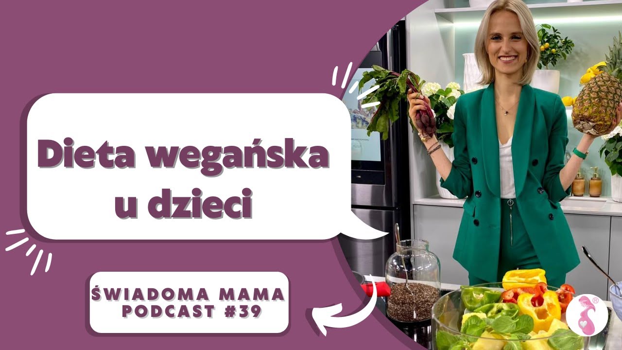 Dieta wegańska u dzieci | Hanna Stolińska x Świadoma Mama Podcast #39