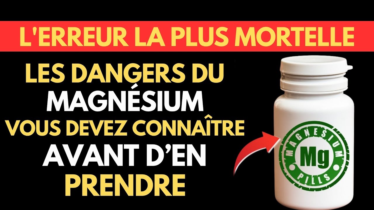 Plus de 60 ans? 5 signes que votre corps RÉCLAME du magnésium et 4 que vous ne devez JAMAIS ignorer