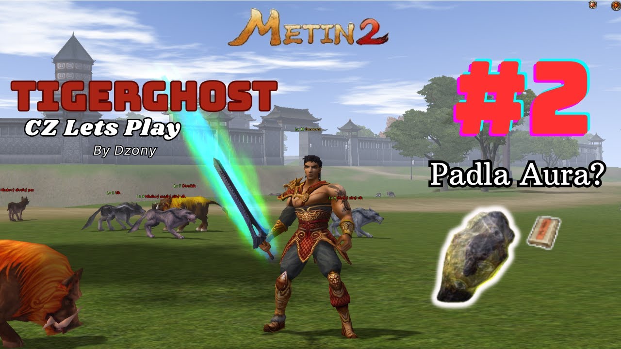 [CZ] Metin2 TIGERGHOST #2 - Vyplat&iacute; se questy? Dropov&aacute;n&iacute; prvn&iacute;ch metinů