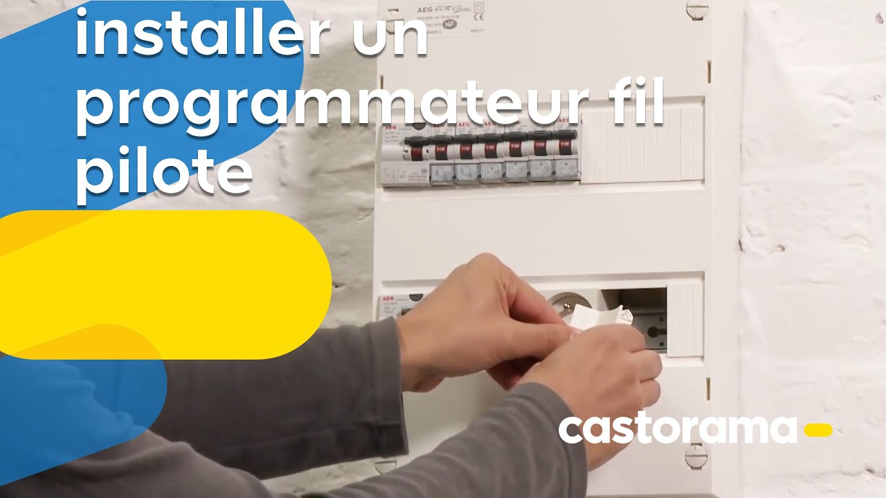 Installer un programmateur fil pilote (Castorama)