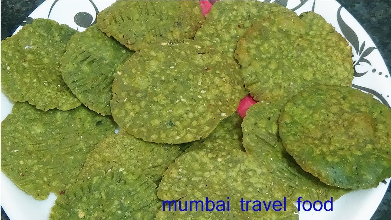 पालक मठरी ,पालक की क्रिस्पी डिलीशियस पूरी || crispy testy break fast palak puri