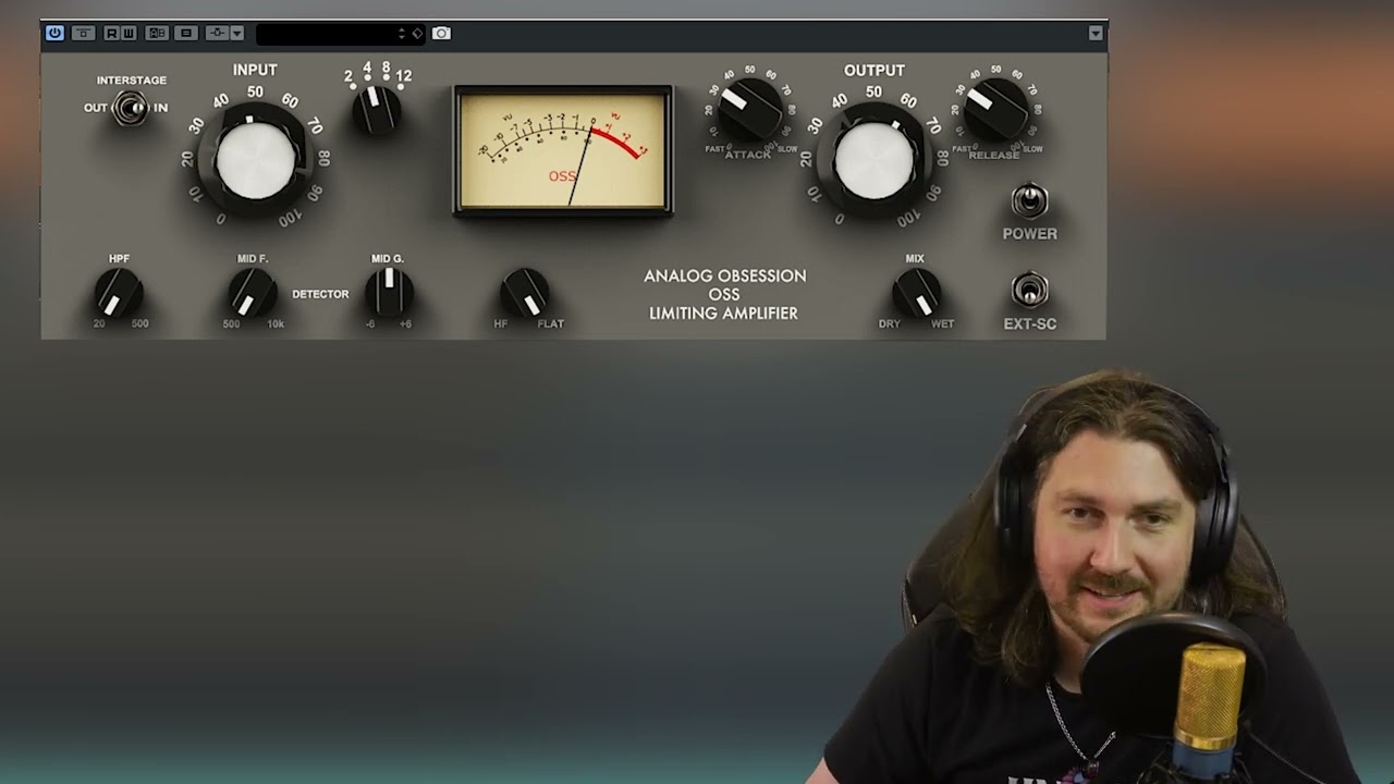 Free Plugin Friday | Analog Obsession OSS Limiting Amplifier