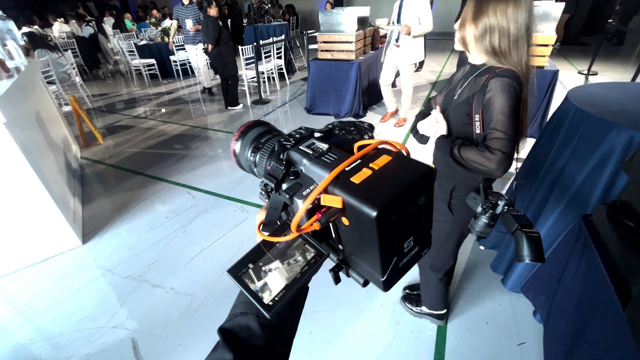 Texas Corp event | Canon R5c setup, Zhiyun Gimbal
