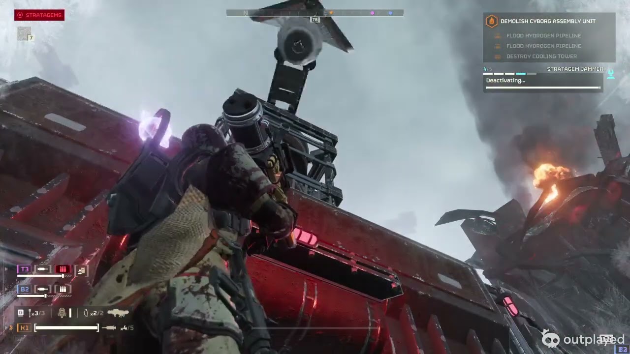 helldivers gameplay cyberstan 2