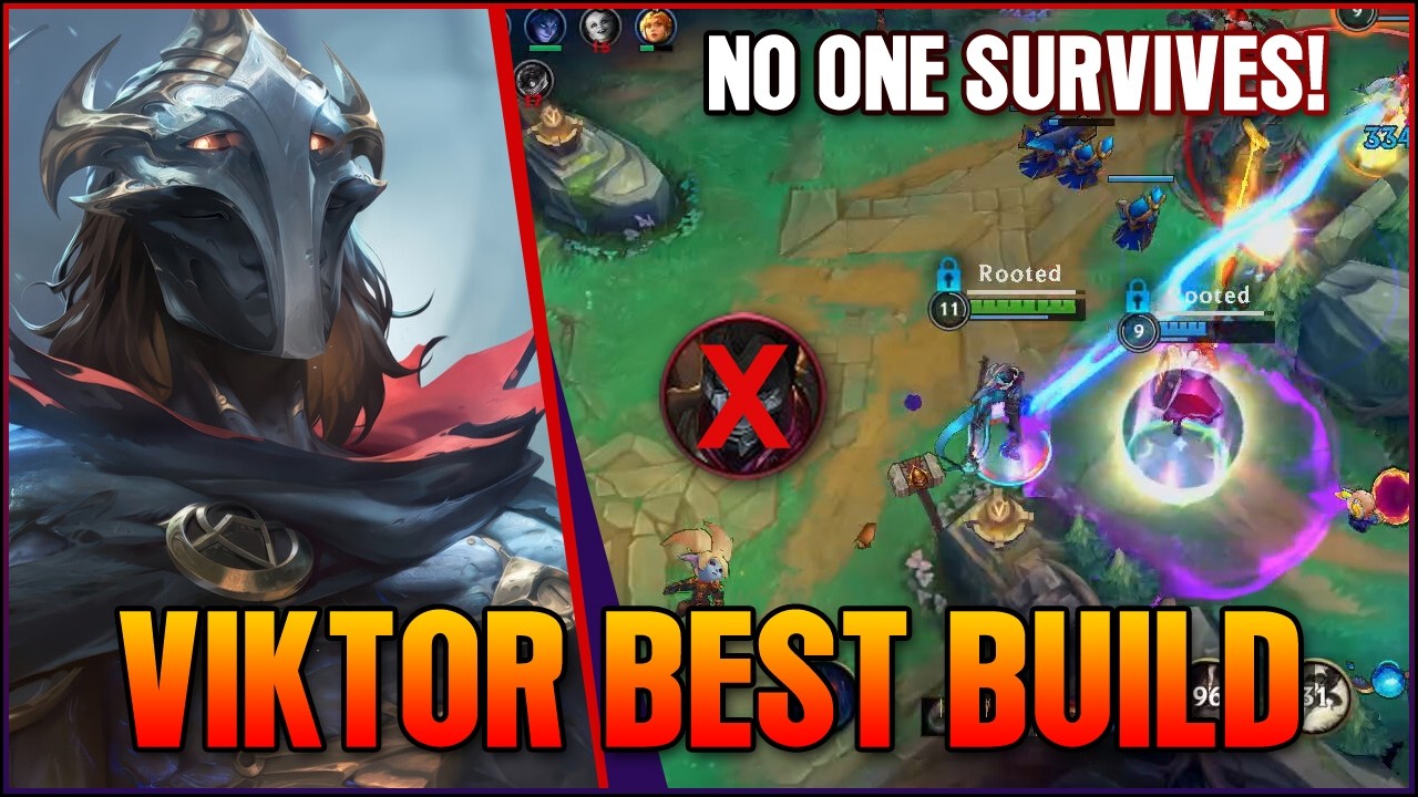 ONE SHOT ERA!! Viktor's Unstoppable Laser Burst - Viktor Best Build | Wild Rift