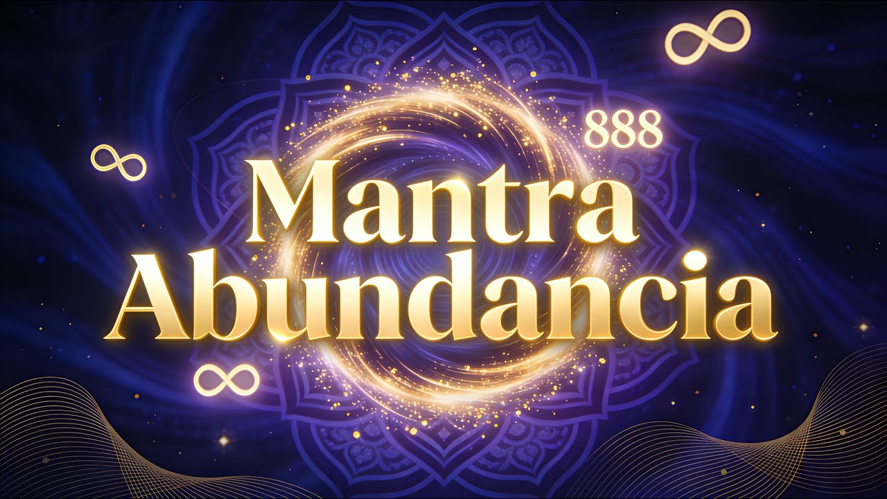 Meditación Mantrada con Visuales Hipnóticos – Activa la Abundancia Infinita