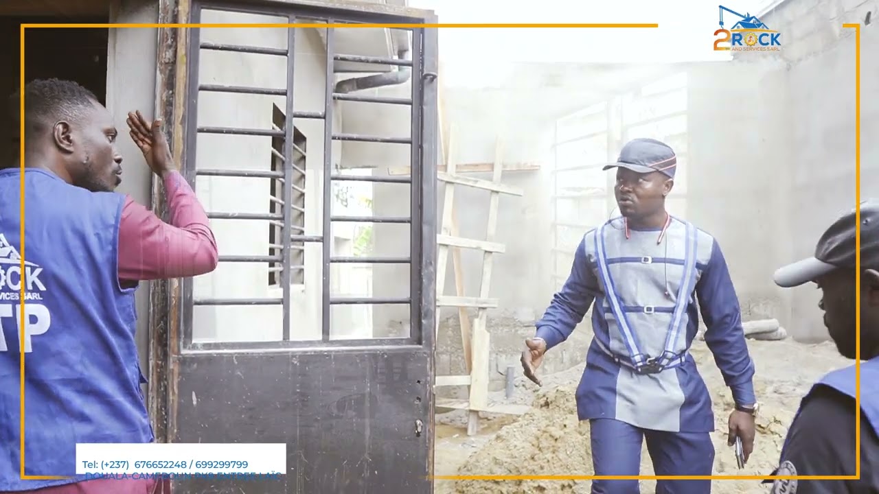 Nous construisons une villa cl&eacute; en main au Cameroun