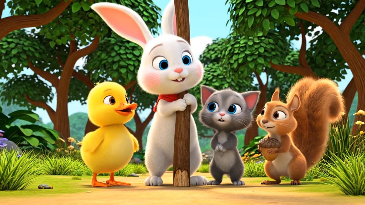 🐰🐤Race for the Golden Nut: Roro, Dodo & Kiki Save the Day!
