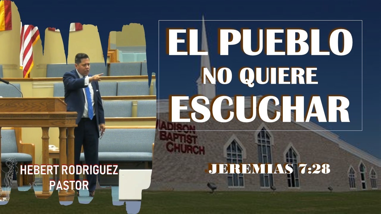 EL PUEBLO NO QUIERE ESCUCHAR