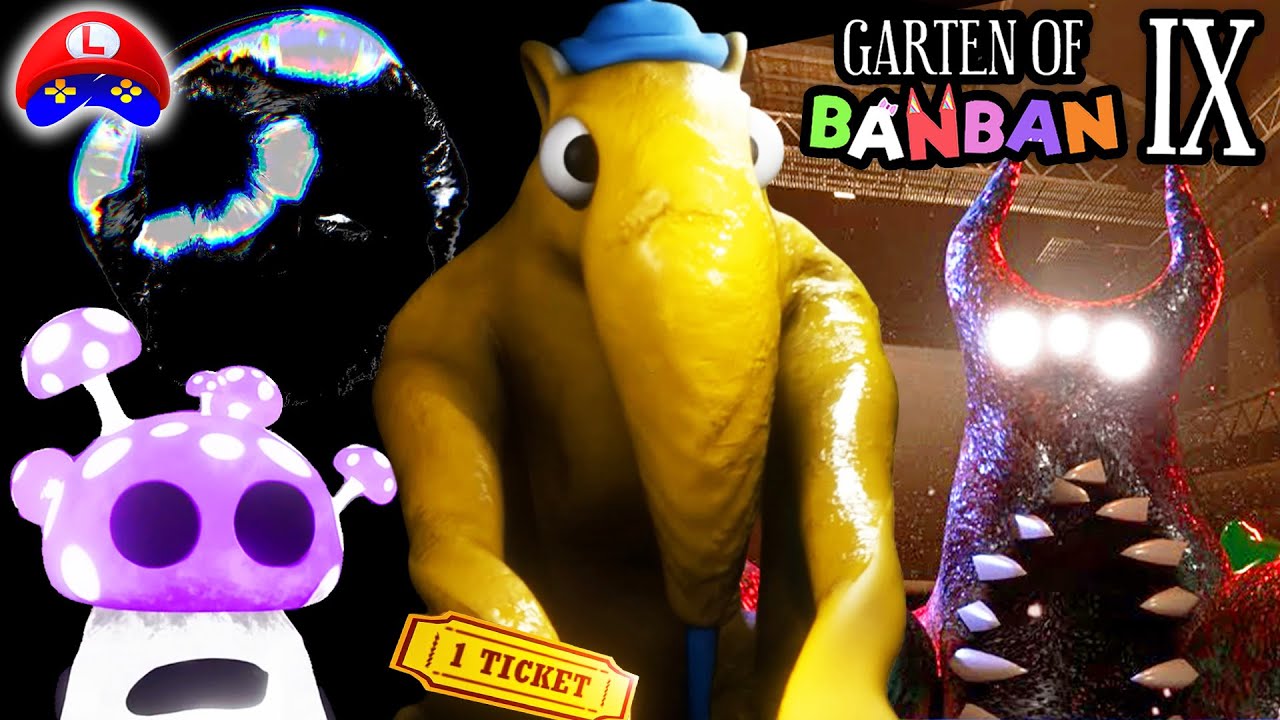 Garten of Banban 9 - ВОТ КАКОЙ БУДЕТ ИГРА (первый полный взгляд) 👀