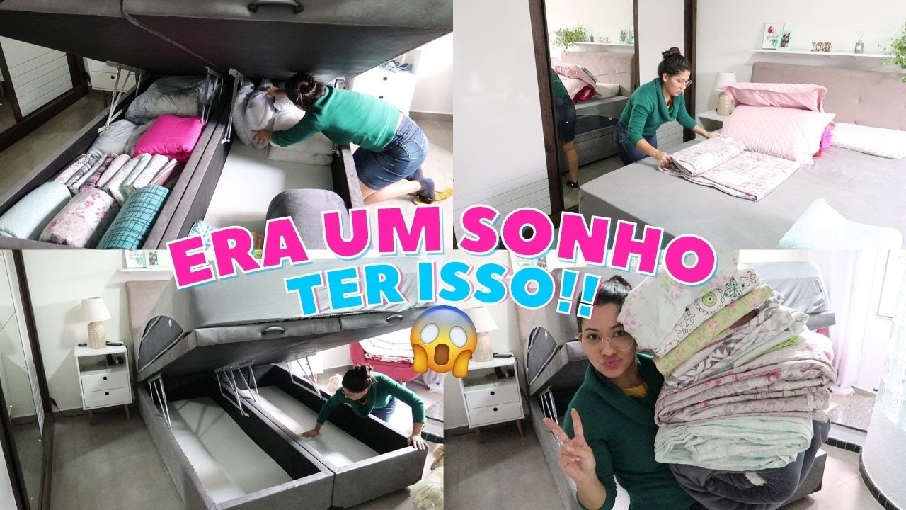 UM SONHO REALIZADO!! + ORGANIZEI MINHA CAMA NOVA!!| Juliane Jocoski