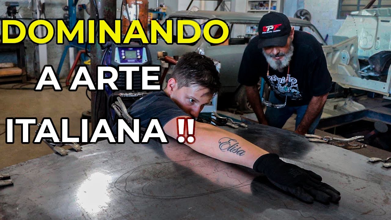 Fabricando a Folha do capô| ALFA ROMEO #46