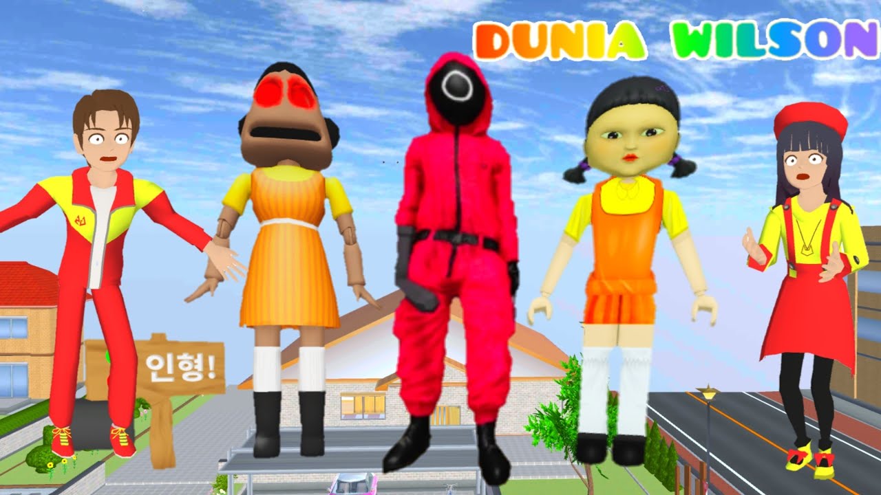 Yuta Mio Jadi Squid Game Mio jadi Boneka Young Hee