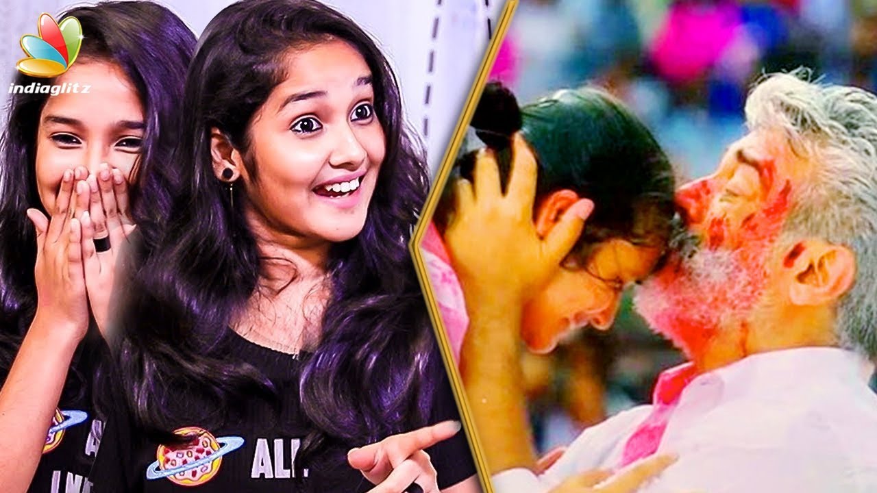 Ajith Uncle Calls me 'ENTE MOLAE' : Baby Anikha Surendran Viswasam Interview | Making