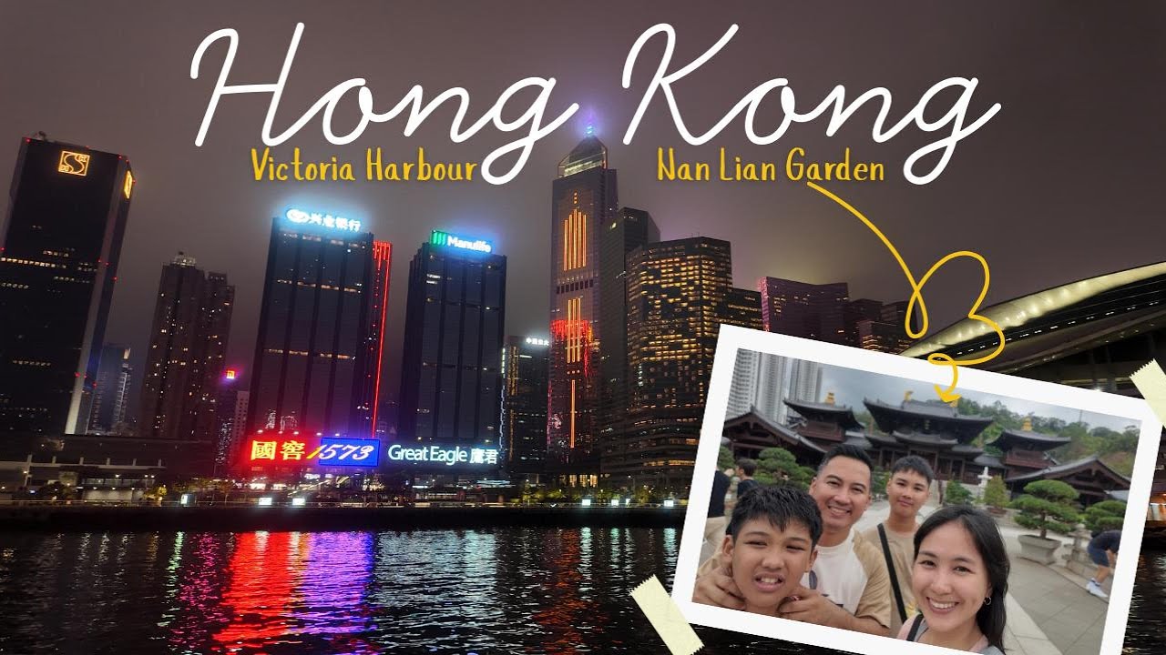 Hong Kong Day & Night - Nan Lian Garden to Victoria Harbour