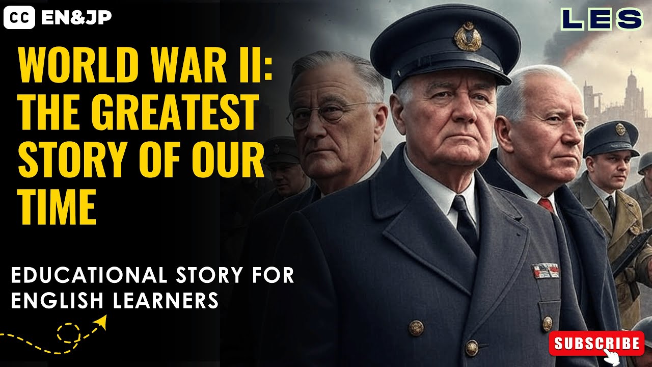 World War II: The Greatest Story of Our Time | Learn English Through Story