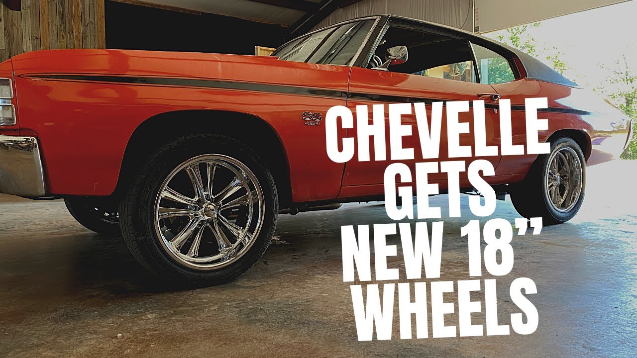 71 Chevelle gets 18' wheels