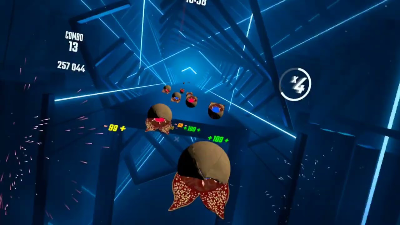 Expert plus song's Can,t hold us in my VR Beatsabers 