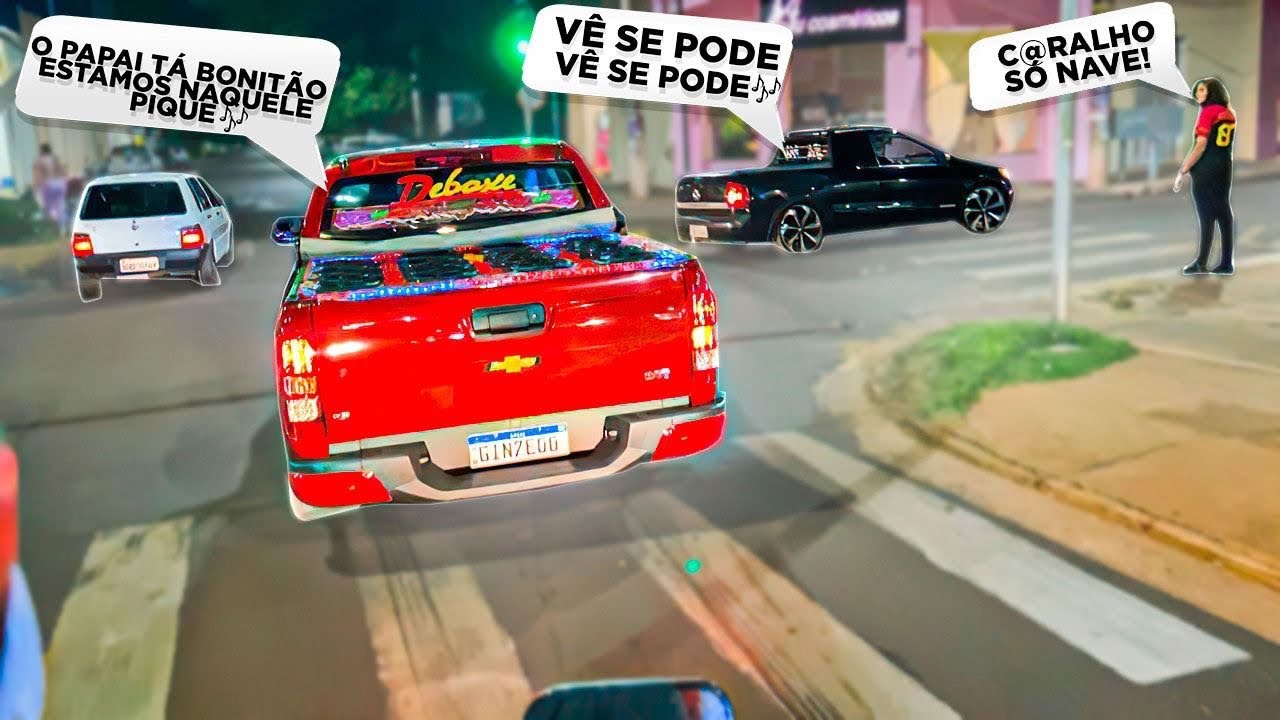 ROLÊ NOTURNO SAVEIRO E S10 🔥 OS ALARMES NÃO AGUENTA !