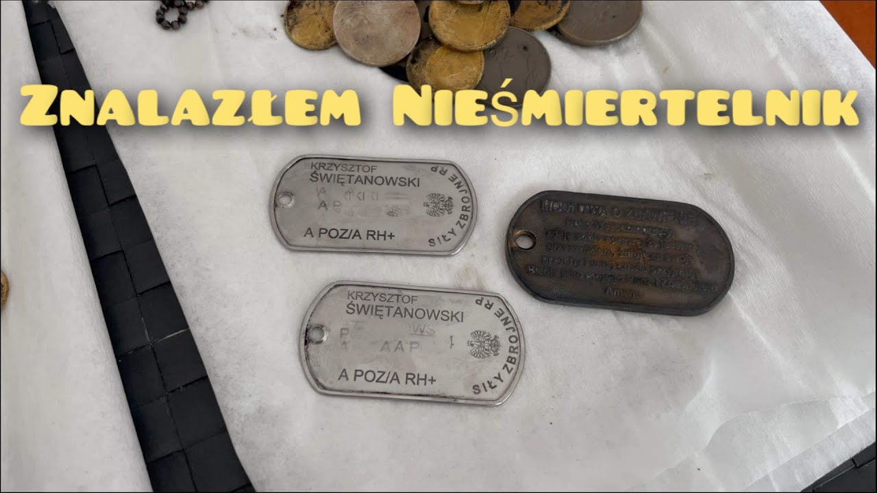 Znalazłem nieśmiertelnik. Wsp&oacute;łczesny nieśmiertelnik wojskowego z Afganistanu. Wr&oacute;cił do właściciela