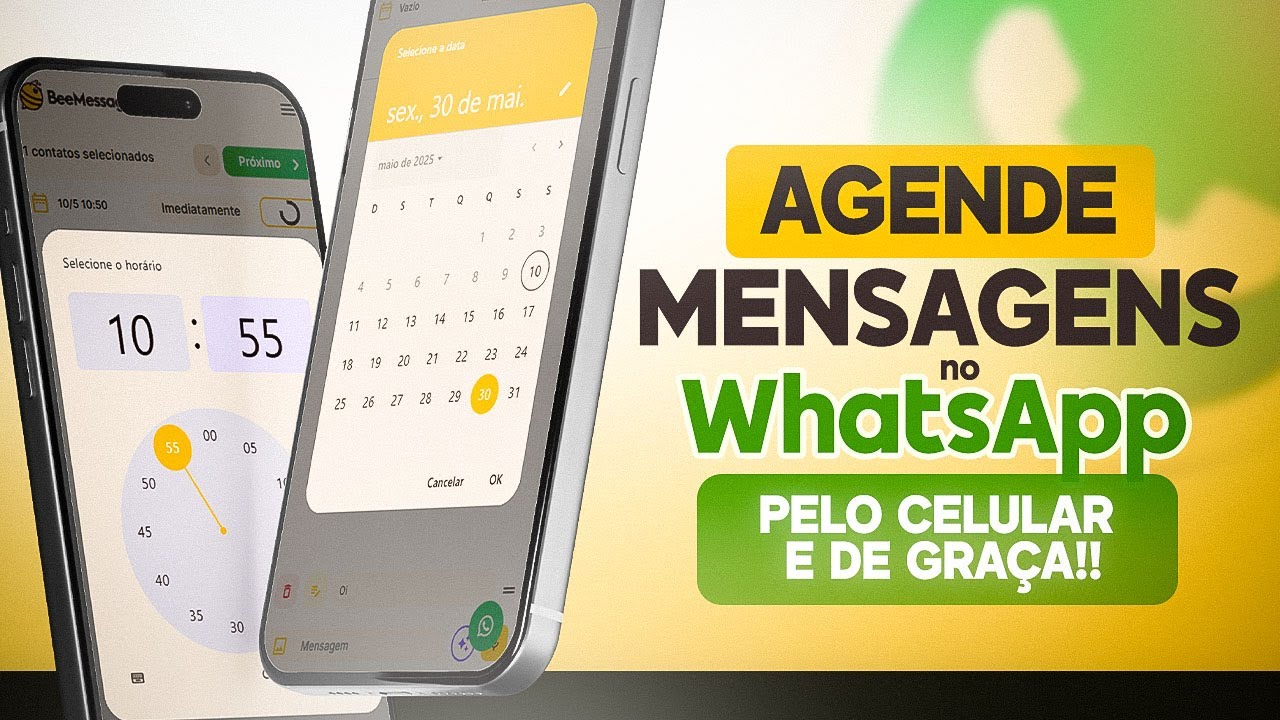 Como agendar mensagens no WhatsApp Direto do Celular em 2025