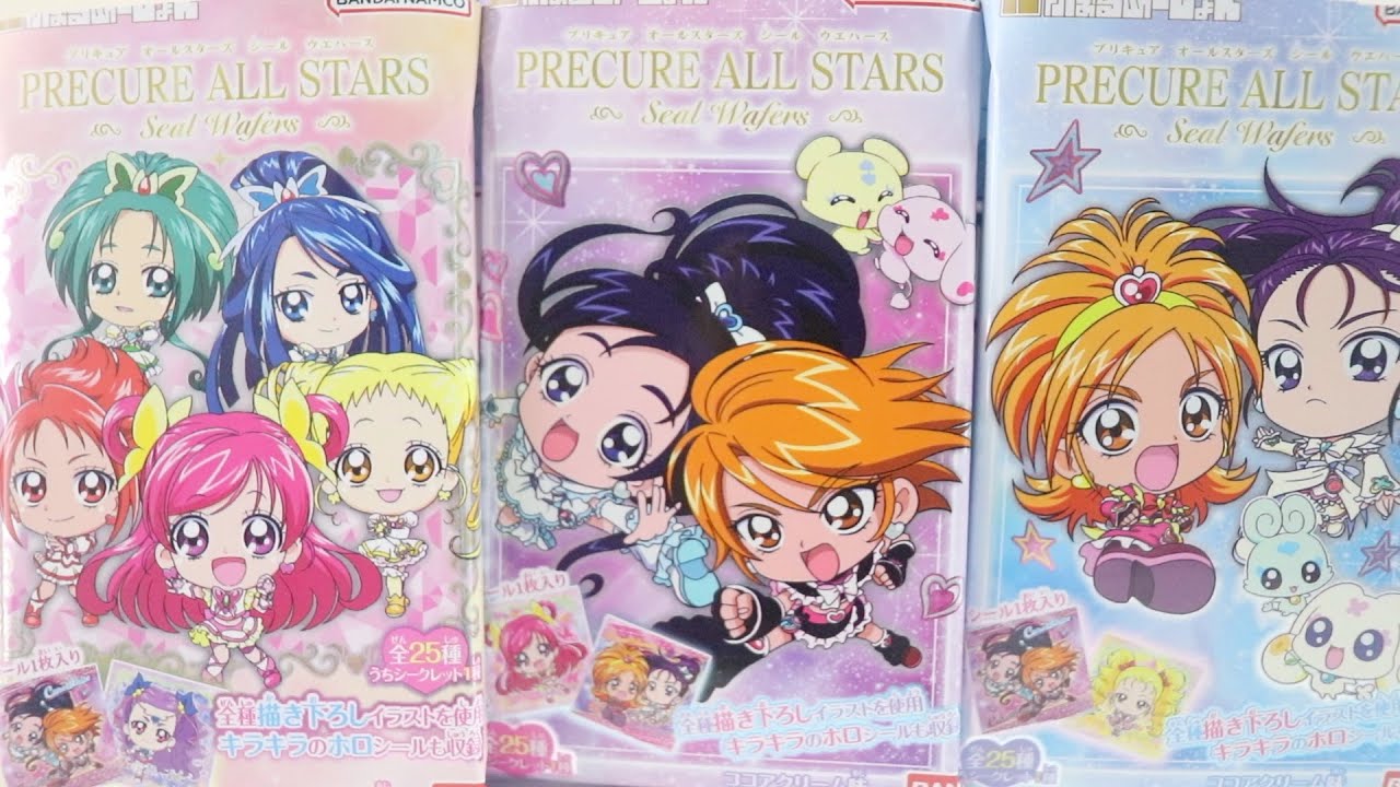 にふぉるめーしょん プリキュアオールスターズ シールウエハースを1BOX開封したらまさかの結果に！？